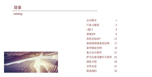 網(wǎng)絡(luò)科技公司產(chǎn)品項(xiàng)目及企業(yè)文化宣傳冊(cè) 紅色調(diào)